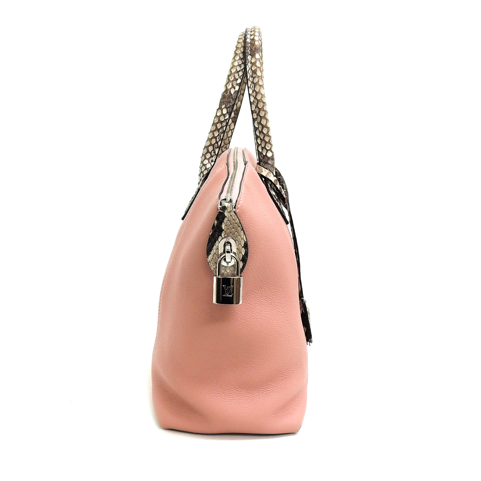LOUIS VUITTON Parnassea Lockit PM Magnolia Pink Tote Handbag #2