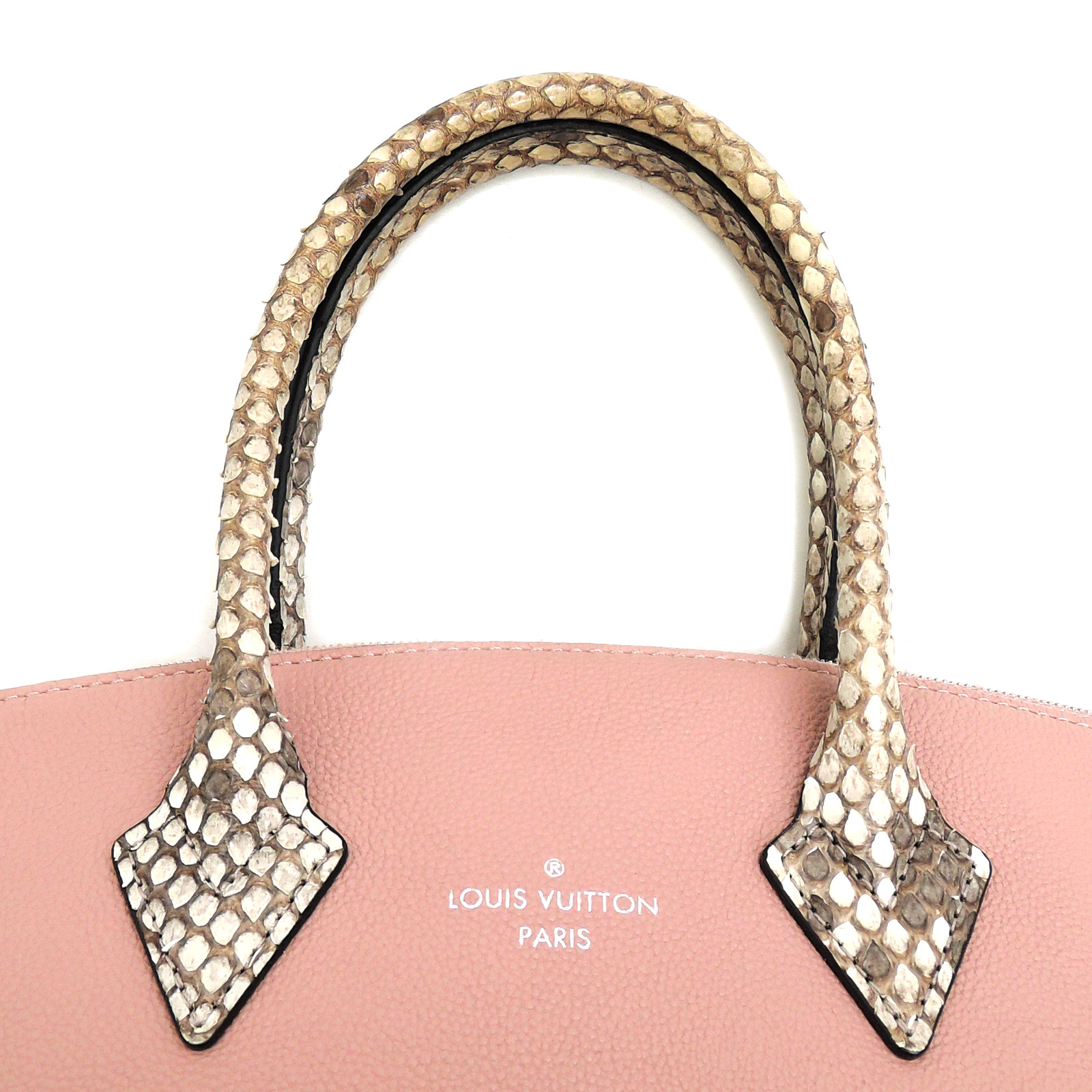 LOUIS VUITTON Parnassea Lockit PM Magnolia Pink Tote Handbag #2