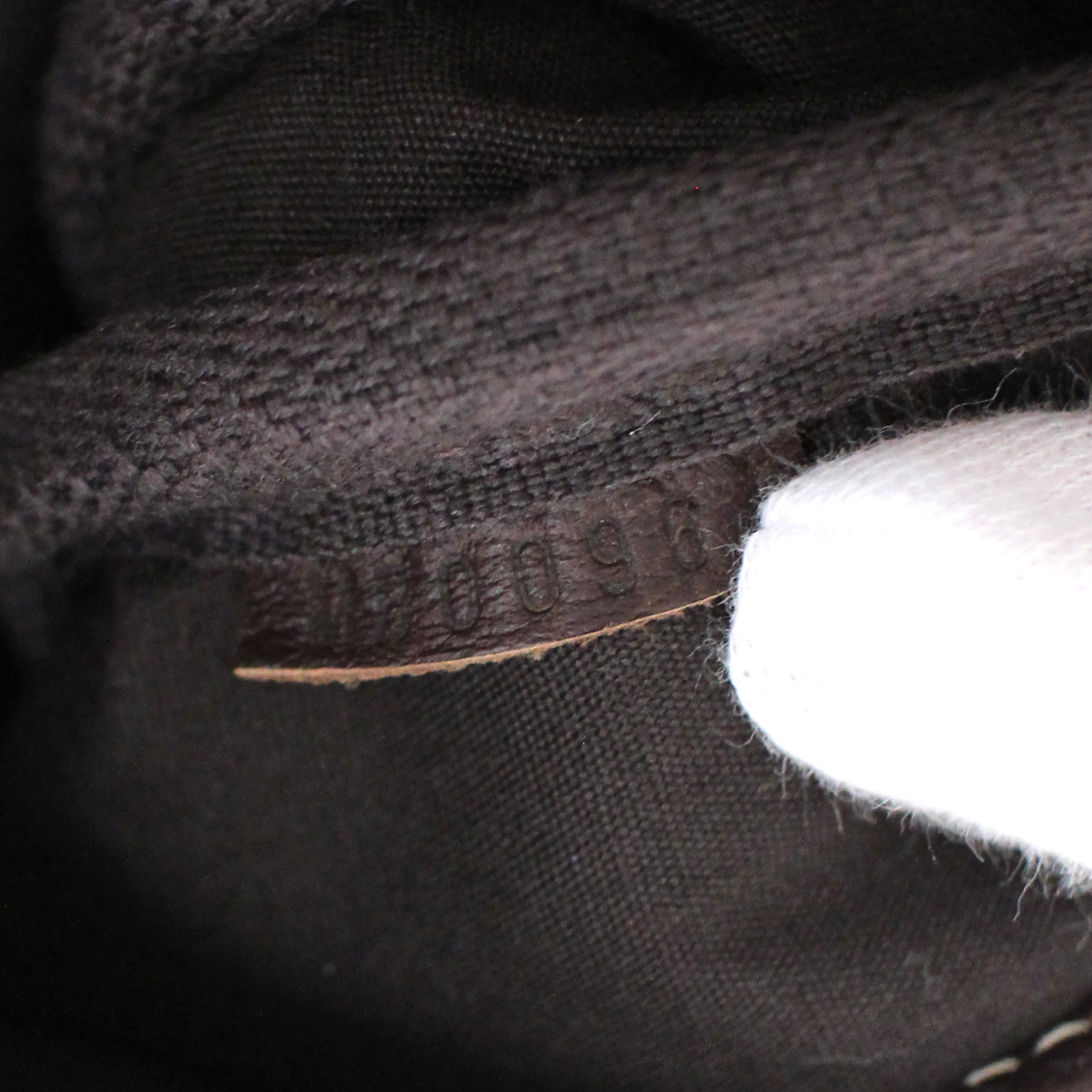 LOUIS VUITTON Monogram Mini Lin Saumur 30 Brown Shoulder Bag