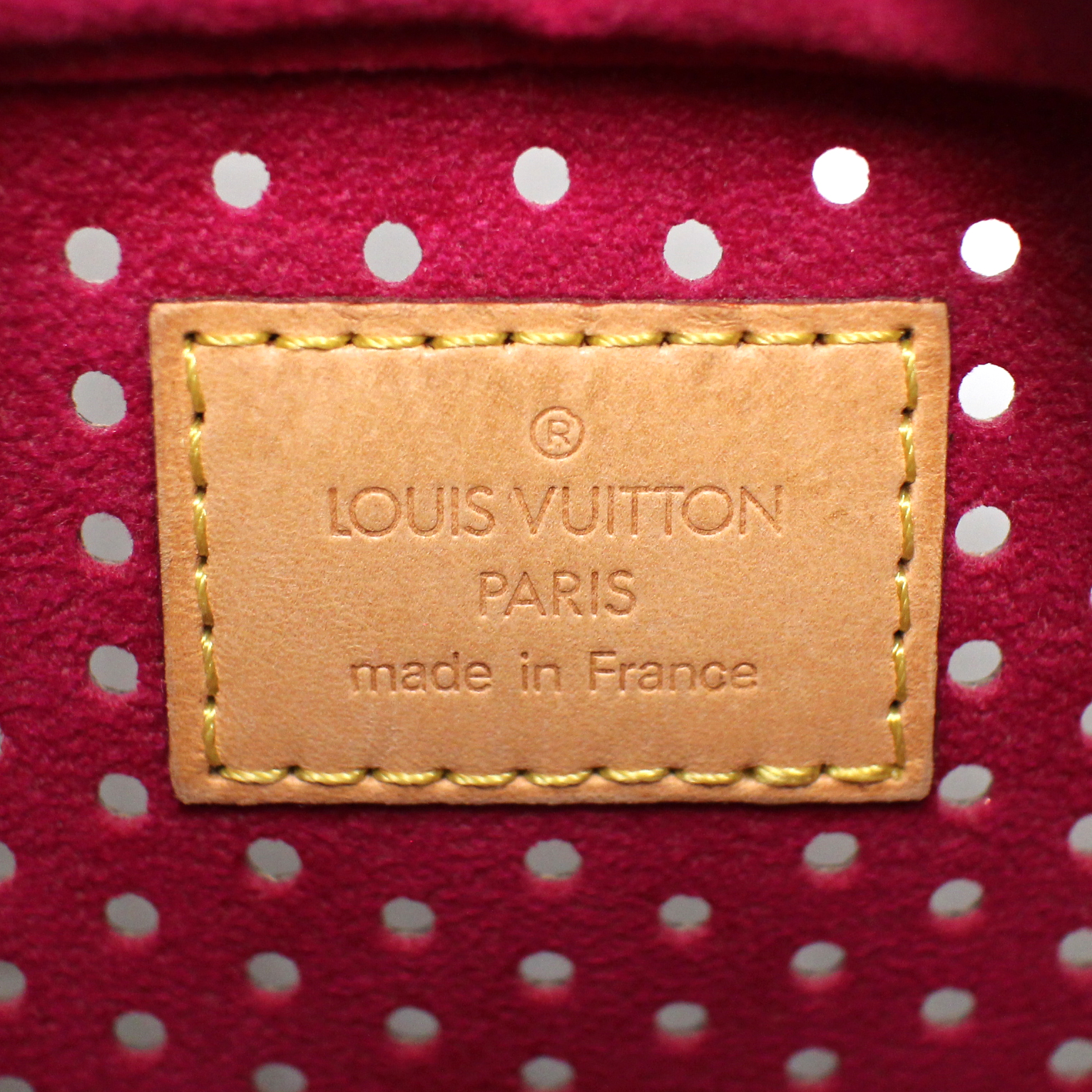 小物 LOUIS VUITTON LOUIS VUITTON Monogram Perfo Mini Trocadero Pink Shoulder