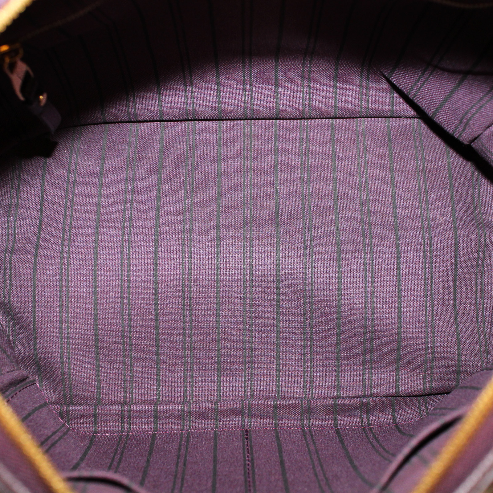 Louis Vuitton Purple Monogram Empreinte Spontini Leather Pony