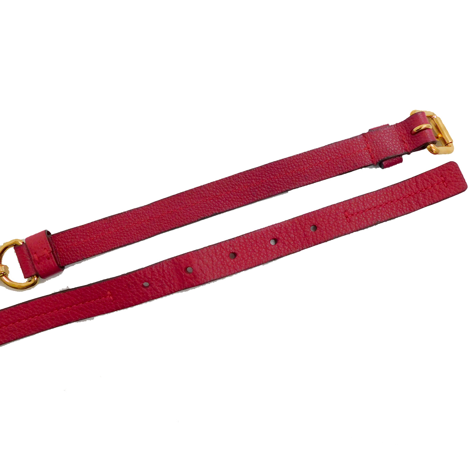 LOUIS VUITTON MONOGRAM Empreinte Speedy 25 Pink Red Shoulder