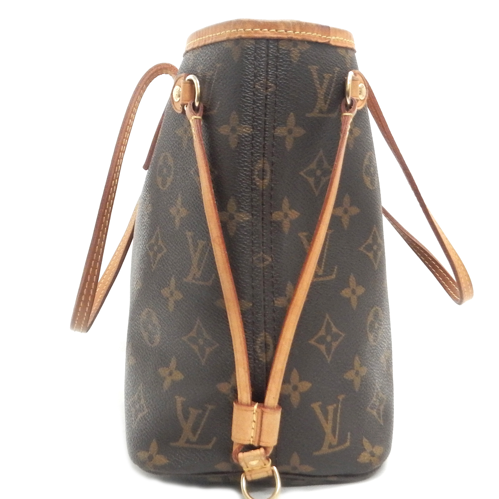 Rise-on LOUIS VUITTON MONOGRAM Neverfull PM Shopping Tote Bag Shoulder Bag #1 | eBay
